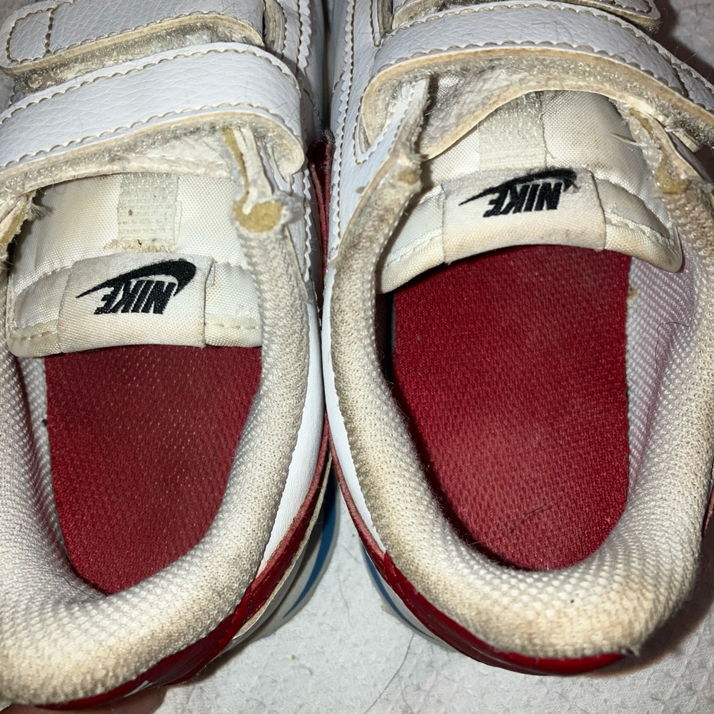 Nike Cortez Basic SL Forrest Gump (TD) Toddler 10C 904769-103 - Picture 6 of 7